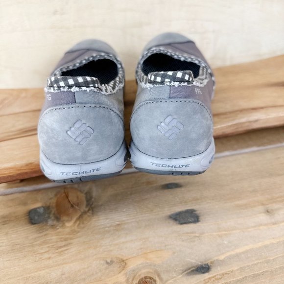 Columbia PFG Womens Shoes Gray Ballet Style Fishing 7‎ - Picture 8 of 8